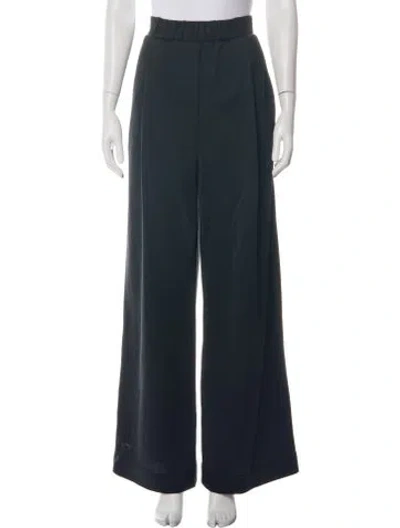 Pre-owned Tibi Wide Leg Pants In Black