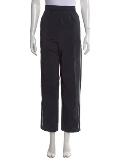 Pre-owned Tibi Wide Leg Pants In Black