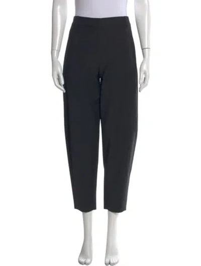 Pre-owned Tibi Wide Leg Pants In Black