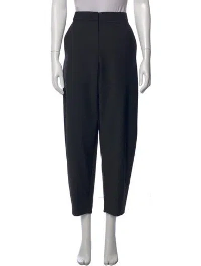 Pre-owned Tibi Wide Leg Pants In Black