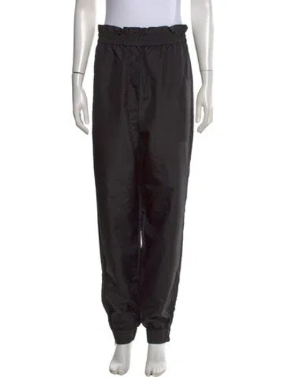 Pre-owned Tibi Wide Leg Pants In Black