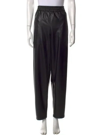 Pre-owned Tibi Wide Leg Pants In Black