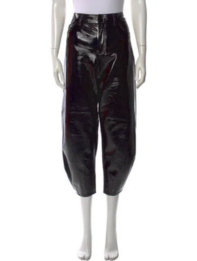 Pre-owned Tibi Wide Leg Pants In Black