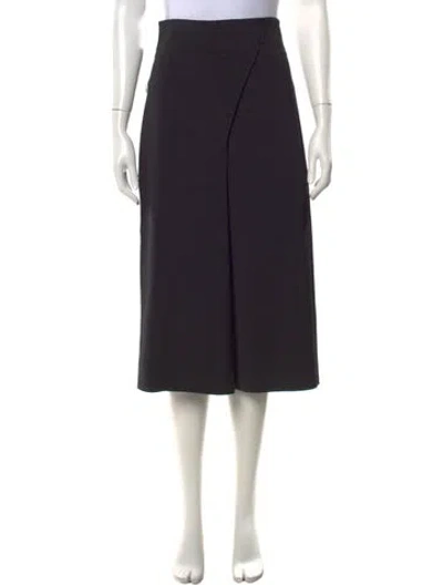 Pre-owned Tibi Wide Leg Pants In Black