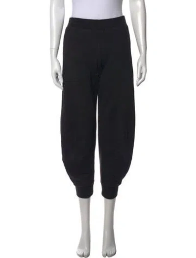 Pre-owned Tibi Wide Leg Pants In Black