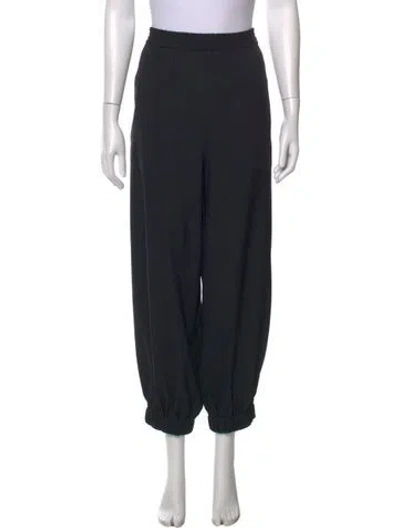 Pre-owned Tibi Wide Leg Pants In Black
