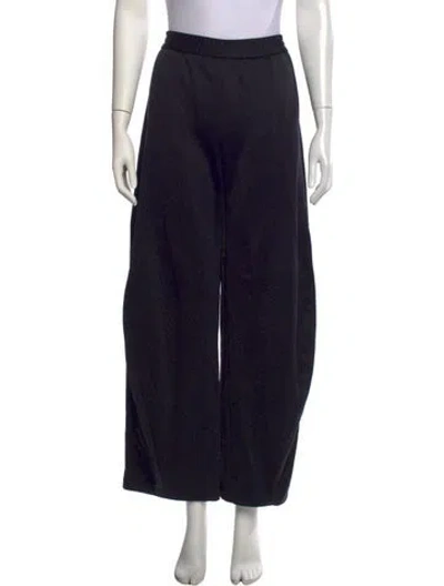 Pre-owned Tibi Wide Leg Pants In Black
