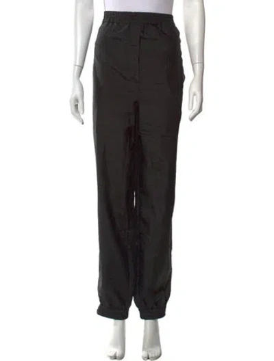 Pre-owned Tibi Wide Leg Pants In Black