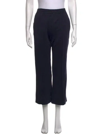 Pre-owned Tibi Wide Leg Pants In Black
