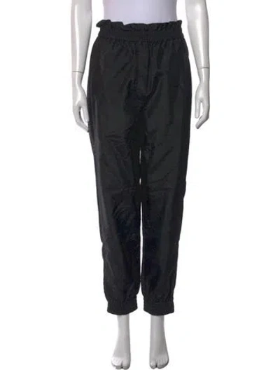 Pre-owned Tibi Wide Leg Pants In Black