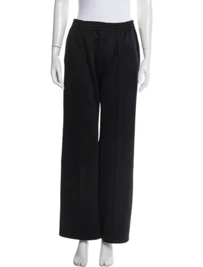 Pre-owned Tibi Wide Leg Pants In Black
