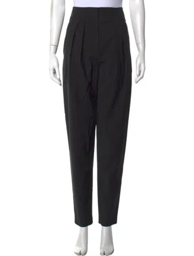 Pre-owned Tibi Wide Leg Pants In Black