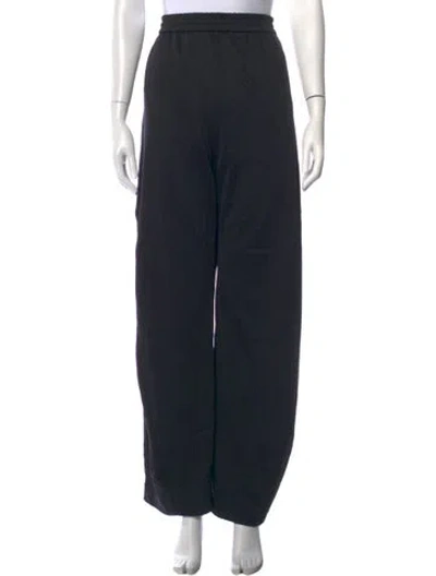 Pre-owned Tibi Wide Leg Pants In Black