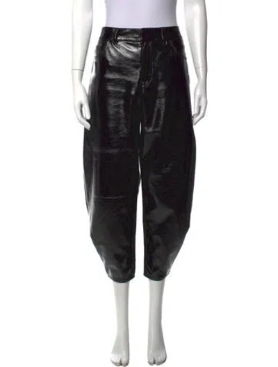 Pre-owned Tibi Wide Leg Pants In Black