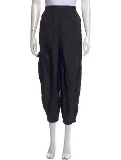 Pre-owned Tibi Wide Leg Pants In Black