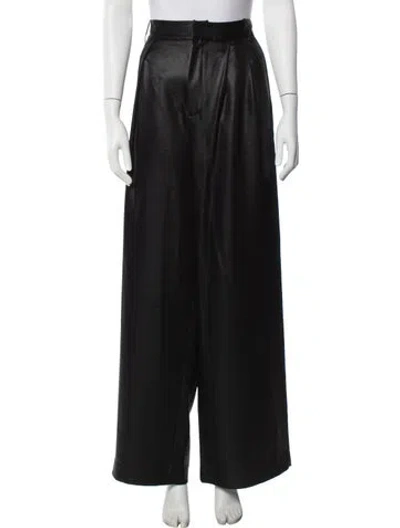 Pre-owned Tibi Wide Leg Pants In Black