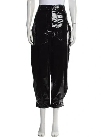 Pre-owned Tibi Wide Leg Pants In Black
