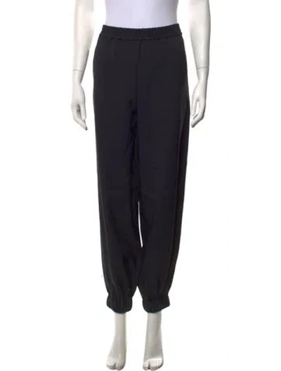 Pre-owned Tibi Wide Leg Pants In Black