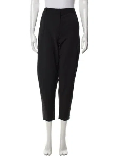 Pre-owned Tibi Wide Leg Pants In Black