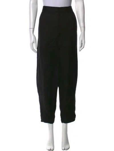 Pre-owned Tibi Wide Leg Pants In Black