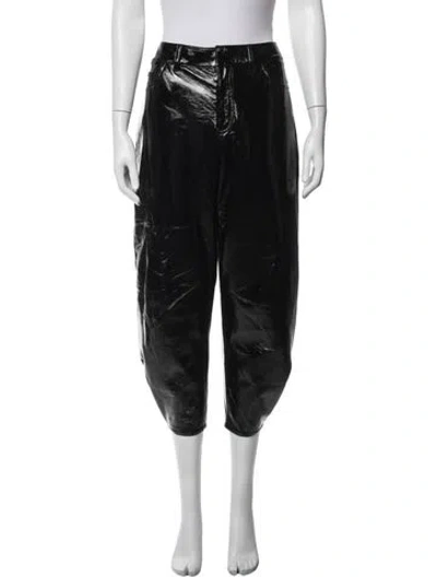 Pre-owned Tibi Wide Leg Pants In Black