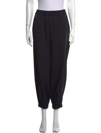 Pre-owned Tibi Wide Leg Pants In Black