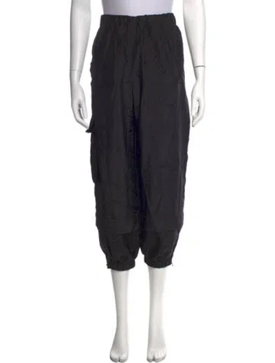 Pre-owned Tibi Wide Leg Pants In Black