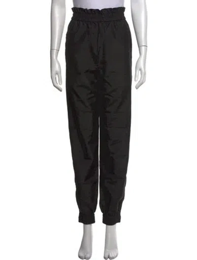 Pre-owned Tibi Wide Leg Pants In Black