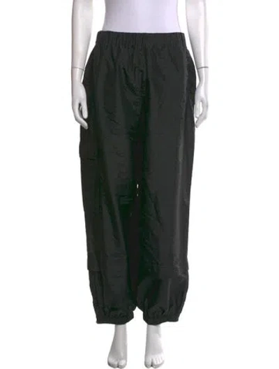 Pre-owned Tibi Wide Leg Pants In Black
