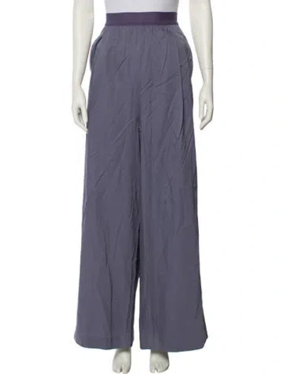 Pre-owned Tibi Wide Leg Pants In Blue