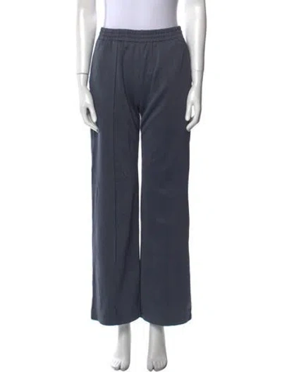 Pre-owned Tibi Wide Leg Pants In Blue