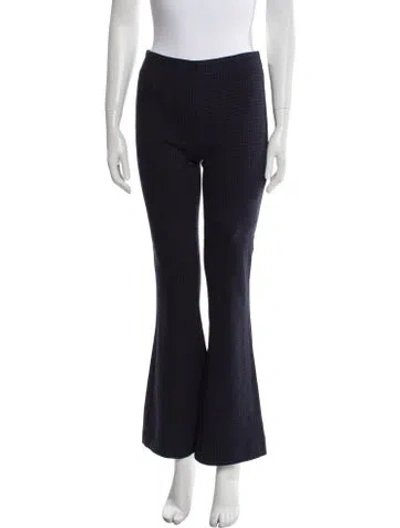 Pre-owned Tibi Wide Leg Pants In Blue