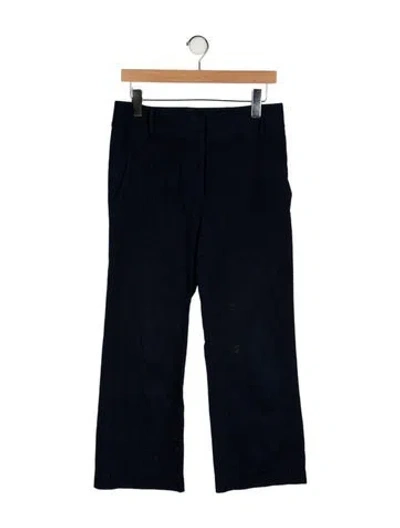 Pre-owned Tibi Wide Leg Pants In Blue