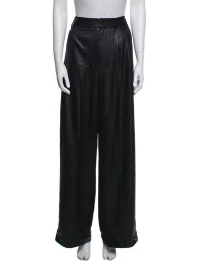 Pre-owned Tibi Wide Leg Pants In Blue