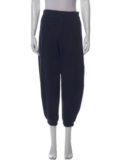 Pre-owned Tibi Wide Leg Pants In Blue