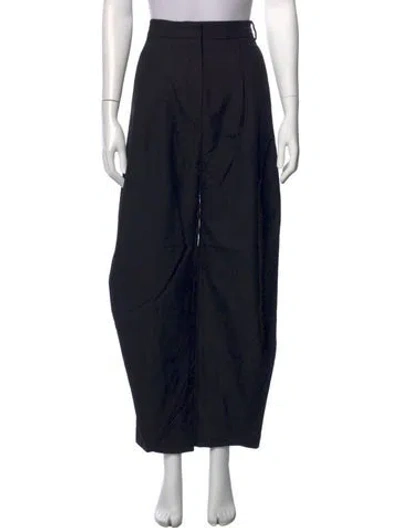 Pre-owned Tibi Wide Leg Pants In Blue