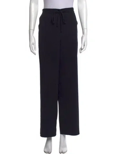 Pre-owned Tibi Wide Leg Pants In Blue