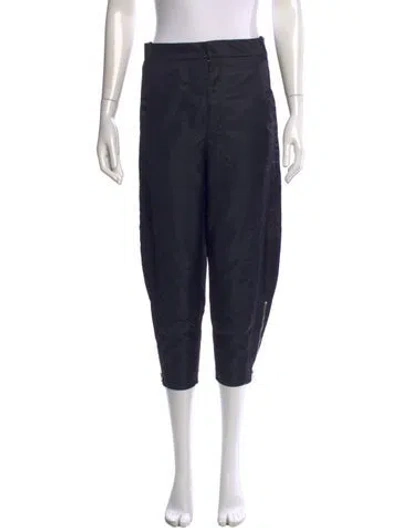 Pre-owned Tibi Wide Leg Pants In Blue