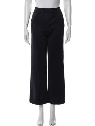 Pre-owned Tibi Wide Leg Pants In Blue