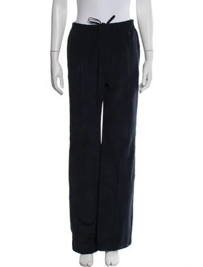 Pre-owned Tibi Wide Leg Pants In Blue