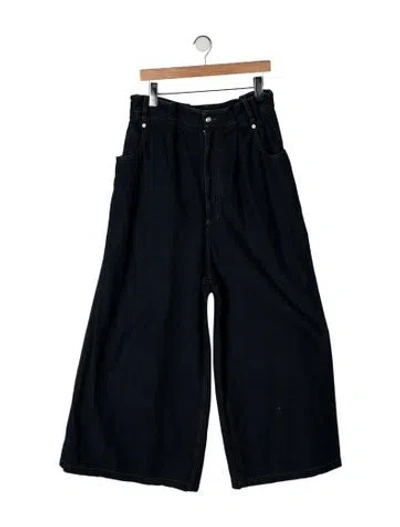 Pre-owned Tibi Wide Leg Pants In Blue