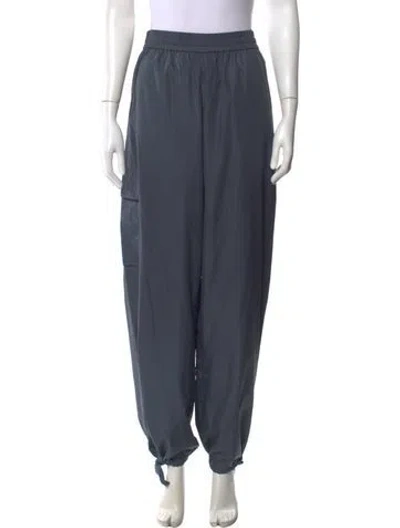Pre-owned Tibi Wide Leg Pants In Blue