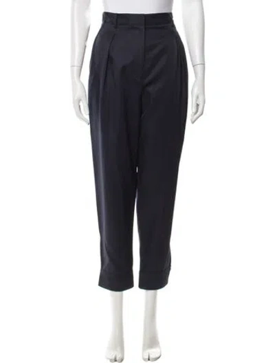 Pre-owned Tibi Wide Leg Pants In Blue