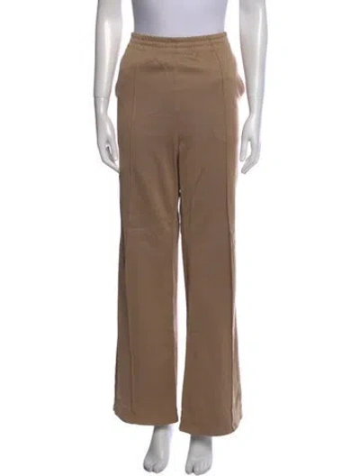 Pre-owned Tibi Wide Leg Pants In Brown