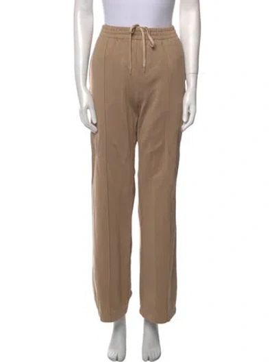 Pre-owned Tibi Wide Leg Pants In Brown