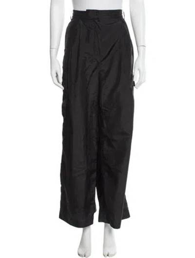 Pre-owned Tibi Wide Leg Pants In Gray