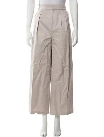 Pre-owned Tibi Wide Leg Pants In Gray