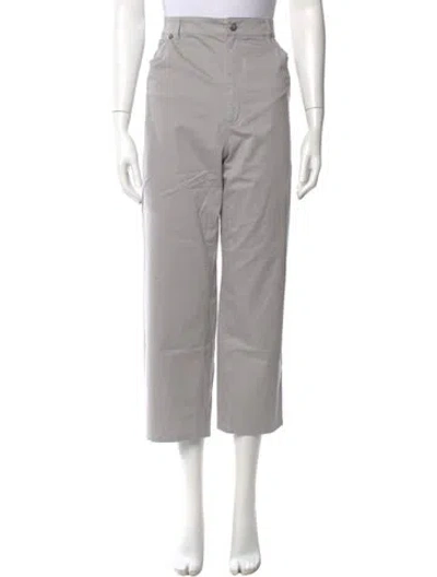 Pre-owned Tibi Wide Leg Pants In Gray