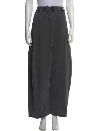 Pre-owned Tibi Wide Leg Pants In Gray