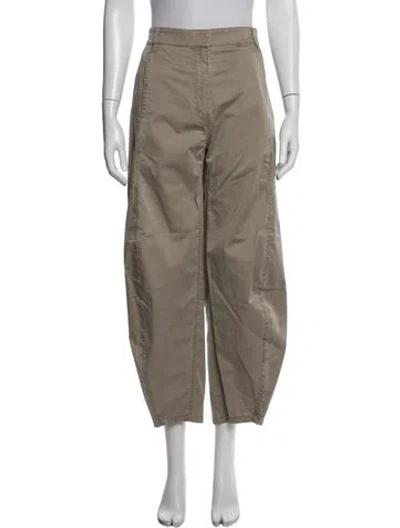 Pre-owned Tibi Wide Leg Pants In Gray
